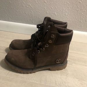 Timberland Boots with Ribbon Laces